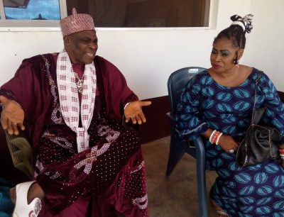 Alayemore of ldo Osun. Oba Adedapo Saporo 1