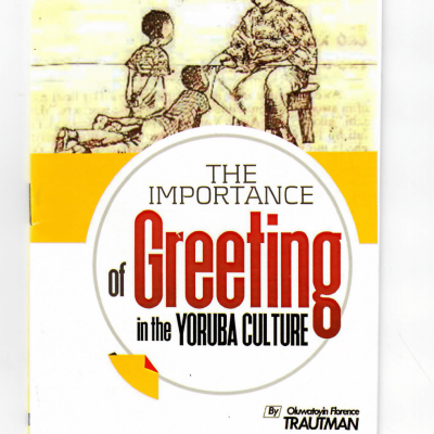 A book on On the Importance of Greeting in Yorube Language